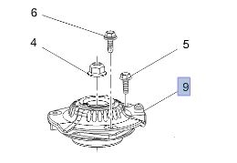 Flansa+rulment amortizor Astra K GM Pagina 2/piese-auto-volvo/piese-auto-opel-astra-k/elemente-de-directie-opel-astra-k - Piese auto Opel Astra K